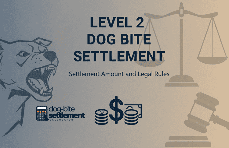 level 2 dog bite settlement amount