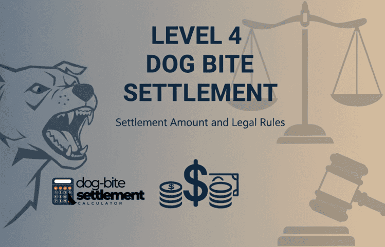 level 4 dog bite settlement amount